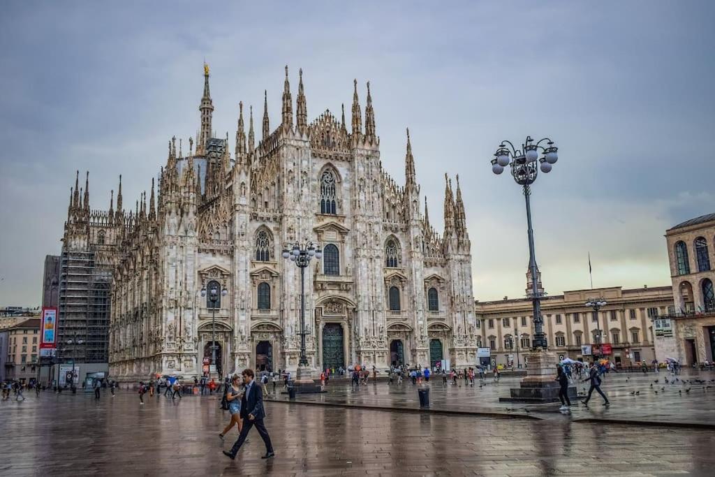 Ferienwohnung Moscova-Duomo Loft Wifi, Netflix & Design Mailand Exterior foto